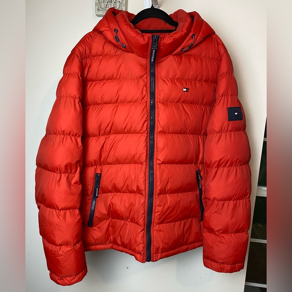 Tommy Hilfiger quilted puffer jacket men’s xl